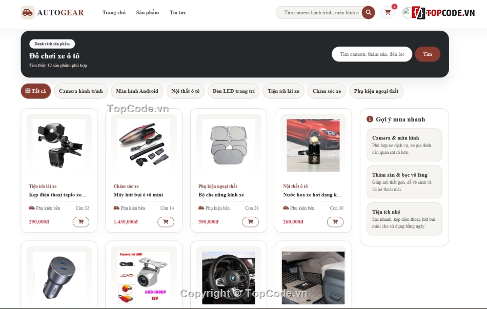 web bán xe,web bán ô tô,web bán đồ chơi